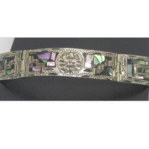 VINTAGE GUSTAVO MARTINEZ STERLING SILVER BRACELET SIGNED .925